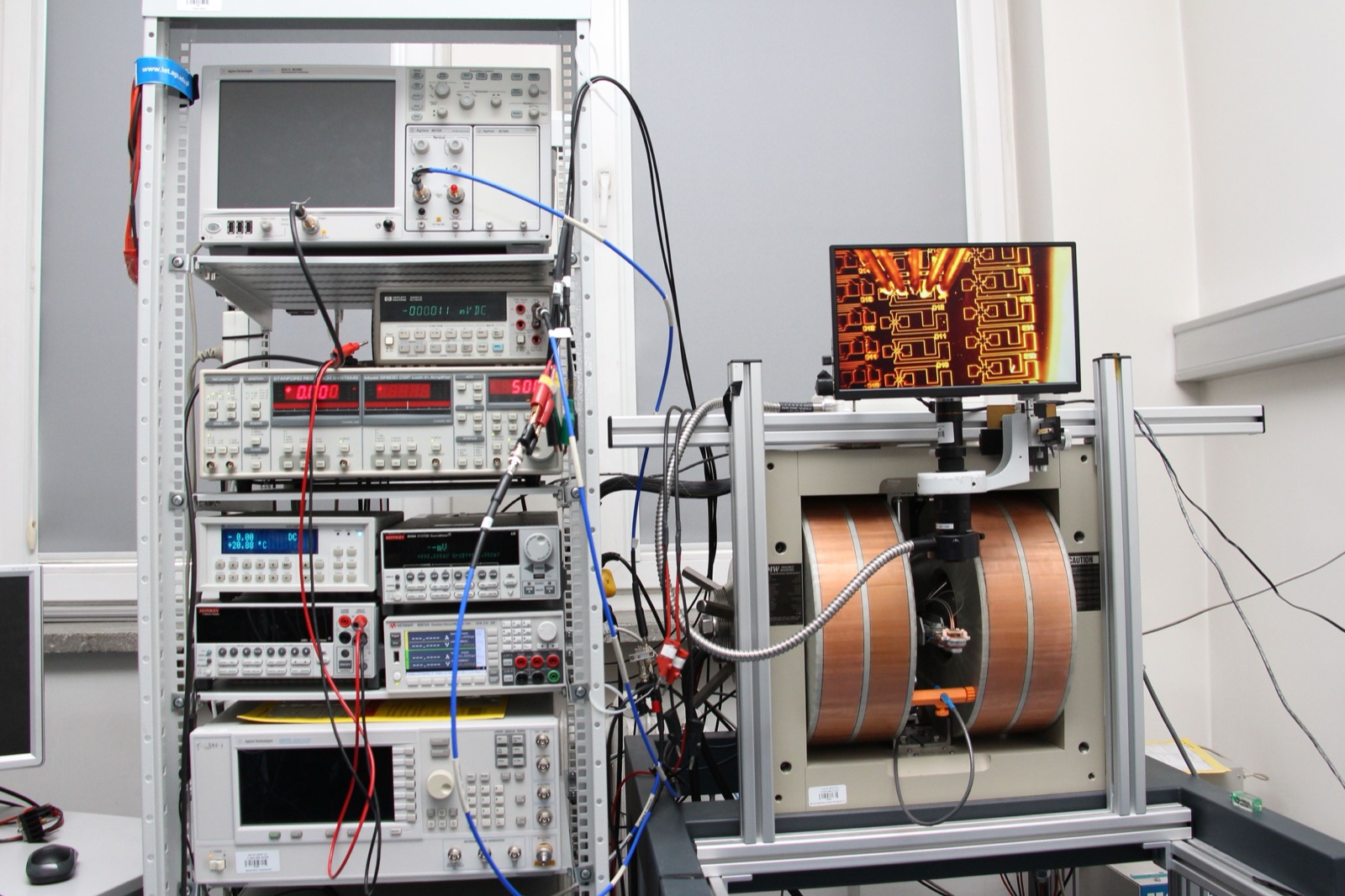 Thin film characterization measurement setup